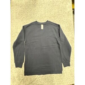 Alternative Apparel Navy Blue Crewneck‎ Sweatshirt Mens Medium Fleece Pullover